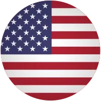 USA flag logo.